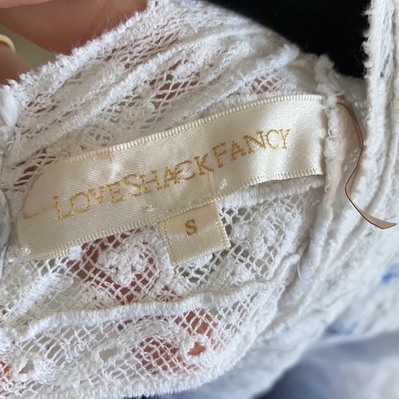 LoveShackFancy Leighton Mini Dress - Picture 4 of 4